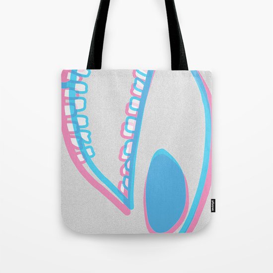 WIT monster head Tote Bag