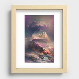 My mountain Recessed Framed Print