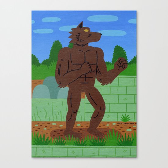 RISE FROM YOUR GRAVE Canvas Print