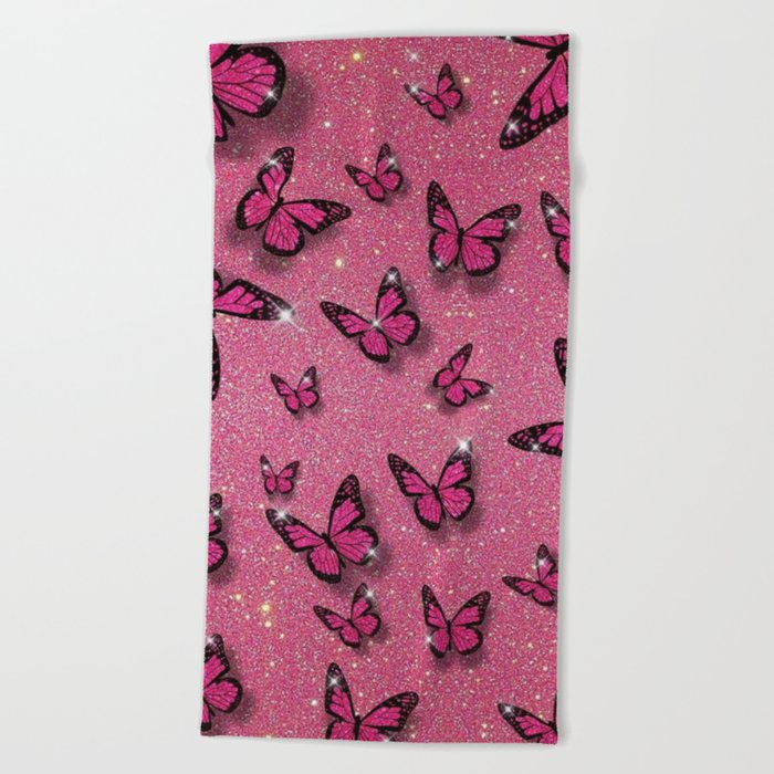 Pink best sale sparkle towels