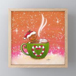 It's hot chocolate time  Framed Mini Art Print