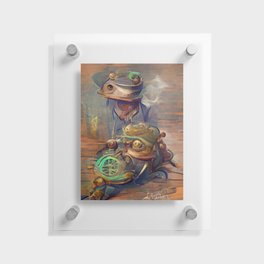The Bullfrog Blues Floating Acrylic Print