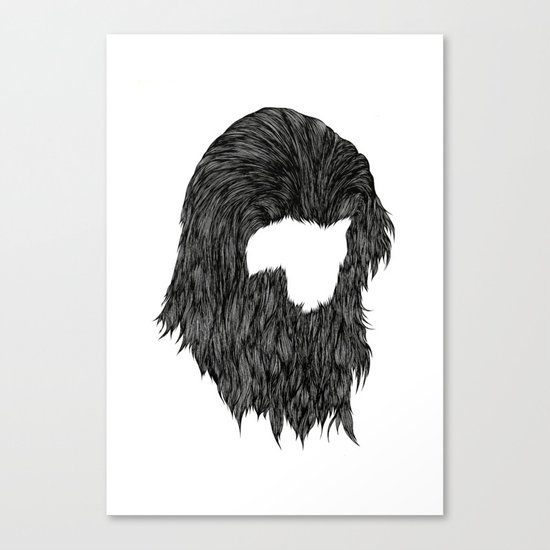Chewie Canvas Print