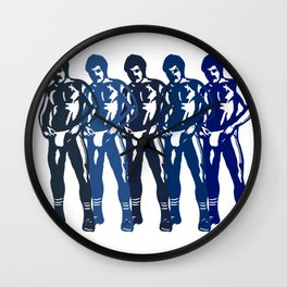 Here come the Clones Wall Clock | Man, Sexy, Gayclones, Body, Naked, Gay, Nudity, Gayguy, Lino, Gayman 