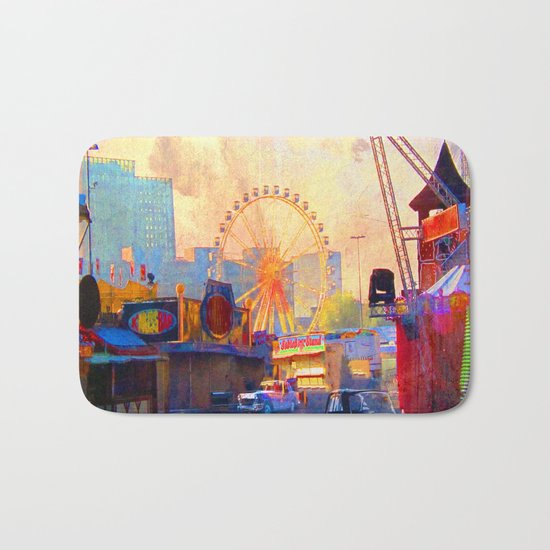 At the fair Bath Mat