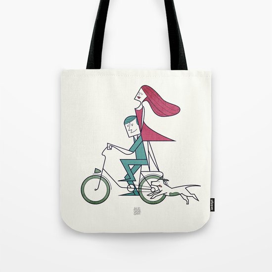Faster than the wind Tote Bag