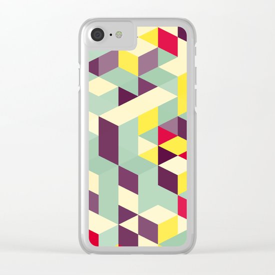 Magical cubes Clear iPhone Case