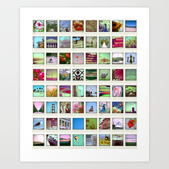 collection of moments Art Print