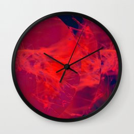 Ink Explosion 5 Wall Clock