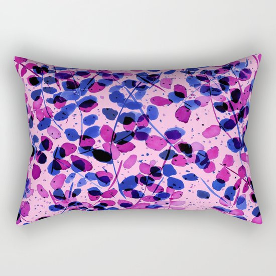 Synergy Purple Rectangular Pillow