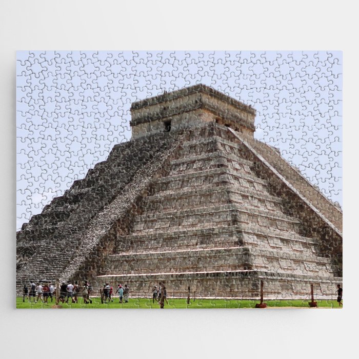 Mexico Photography - The Ancient Historical Building In Mexico Jigsaw Puzzle