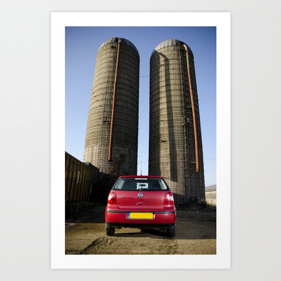 Polly the Polo Art Print