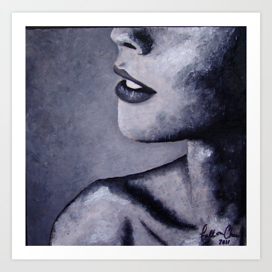 Profile Art Print
