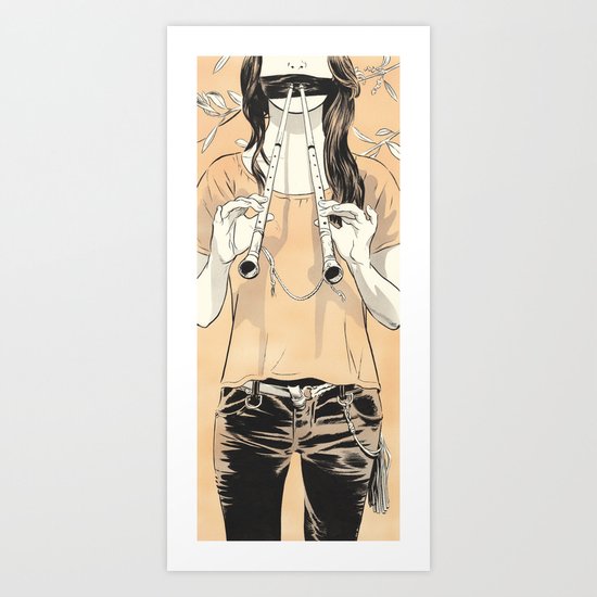 Aulos Art Print