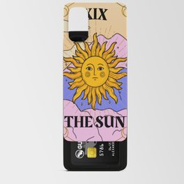 Retro Tarot Card The Sun XIX Android Card Case