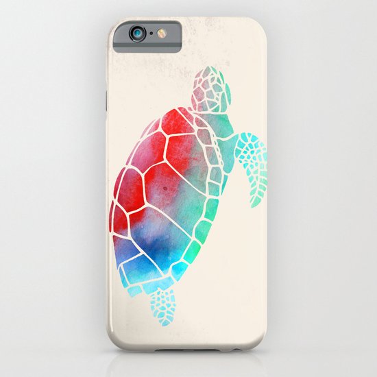 Watercolor Turtle iPhone & iPod Case