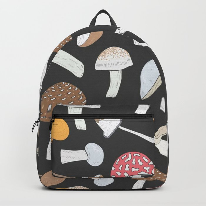 mushroom pattern / fungi lovers / wild life Backpack