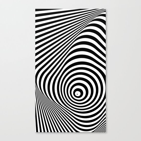 abstract striped background Canvas Print