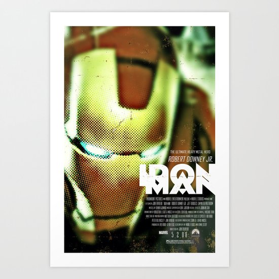 Iron Man Art Print