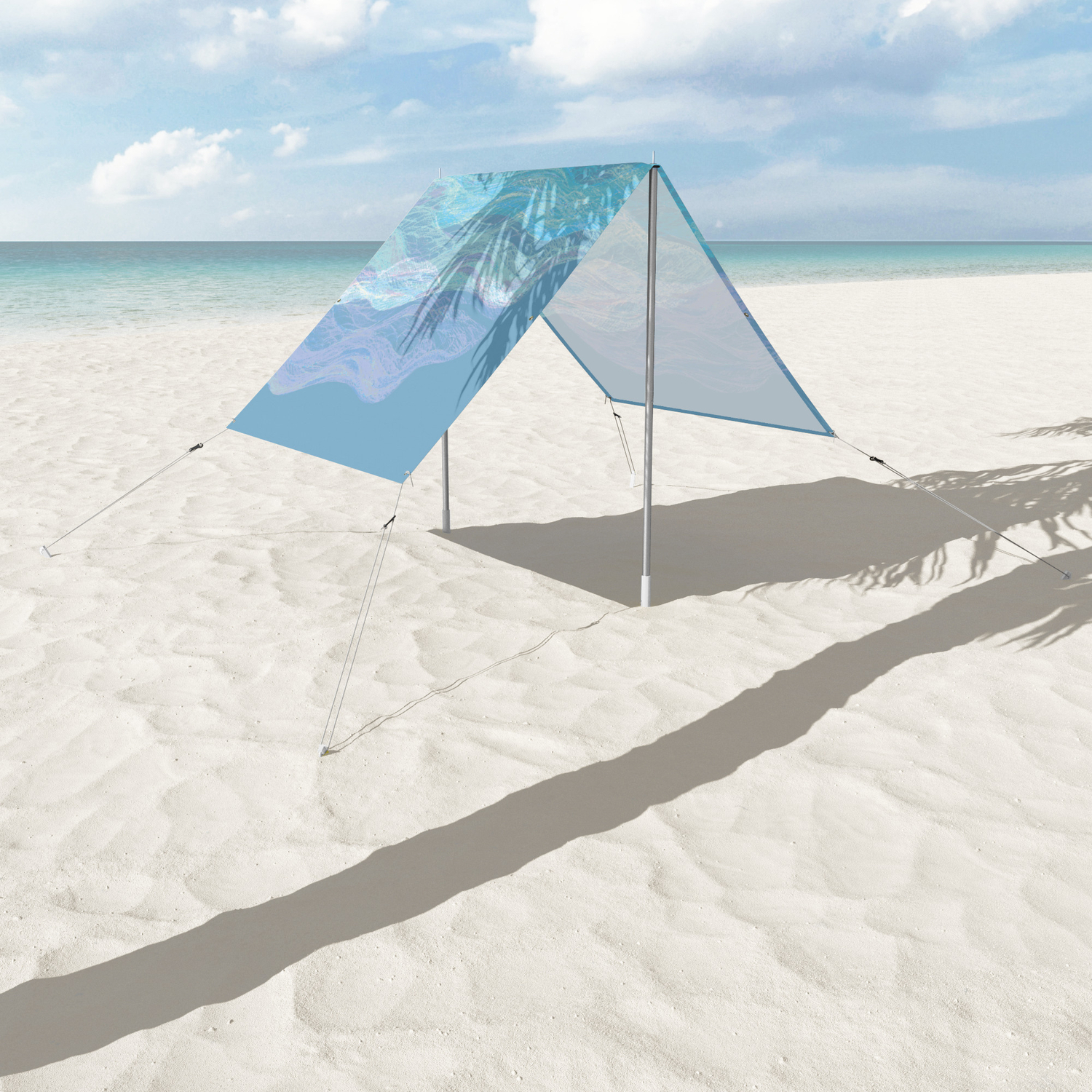 Clouds Abstract Drawing Sun Shade By Annasko Society6