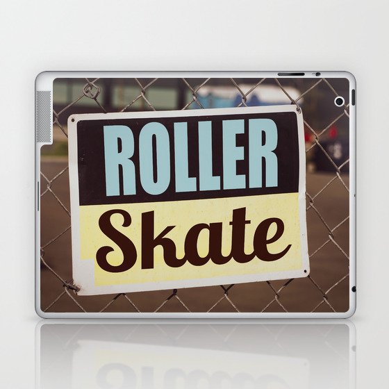 Roller Skate Laptop & iPad Skin
