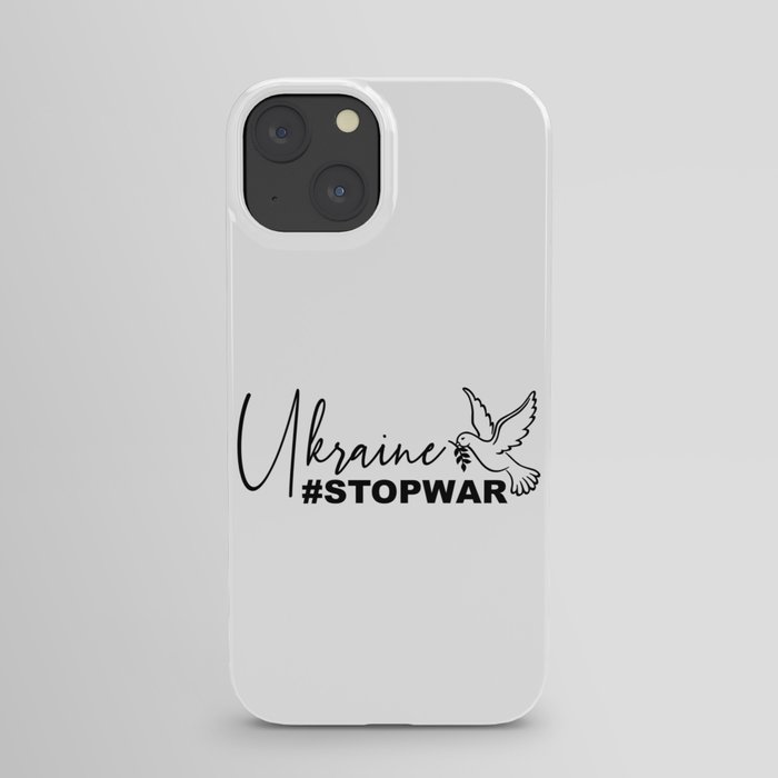 Ukraine #stopwar iPhone Case