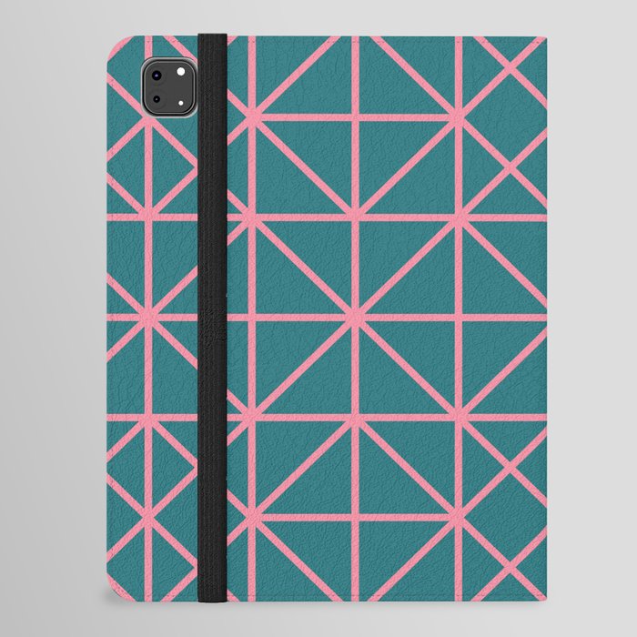 Collard No1, Abstract Pink Pattern iPad Folio Case