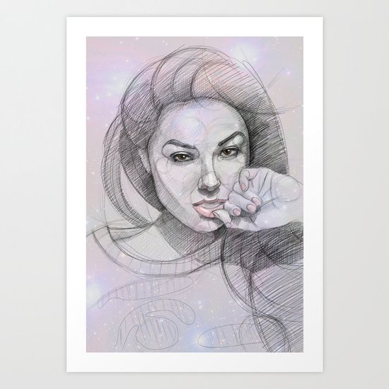 circlefaces Art Print