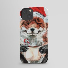 Morning Fox Christmas iPhone Case