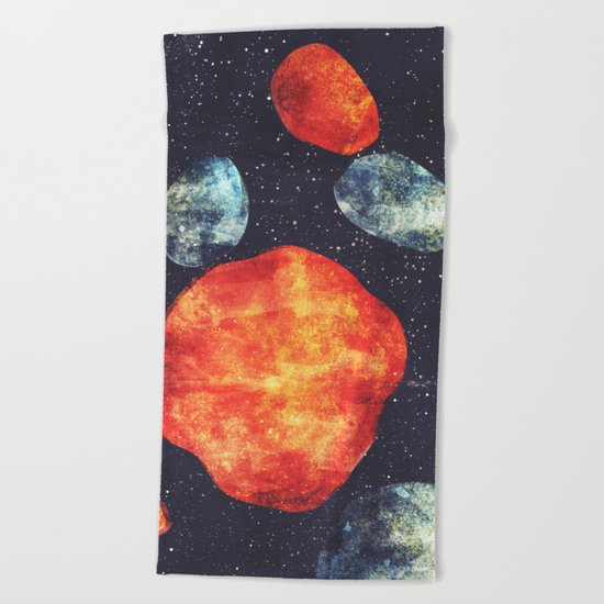 Collision Beach Towel