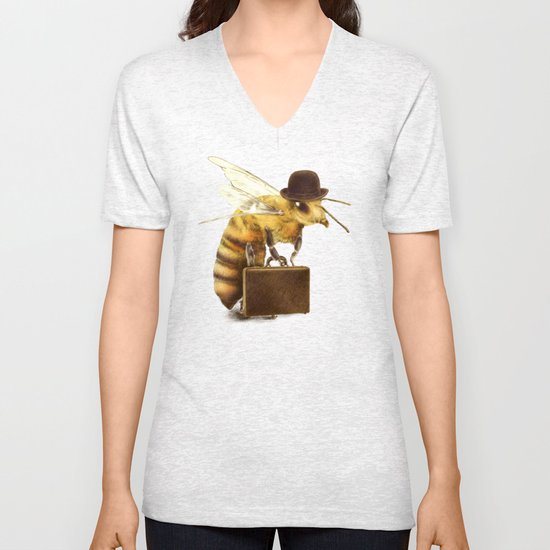 Worker Bee Unisex V-Neck