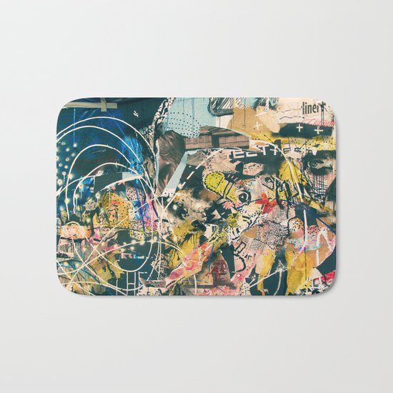 Art Graffiti vintage 4 Bath Mat