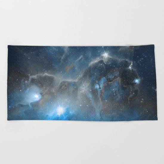 Ice, Dust and a Billion of Stars Beach Towel