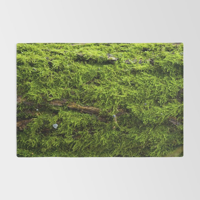 Moss Green, Moss Texture, Textured, Woodland Decor, Nature Art Print, Moss  Decor, Nature home, Outdoor Rug by Wuhnder