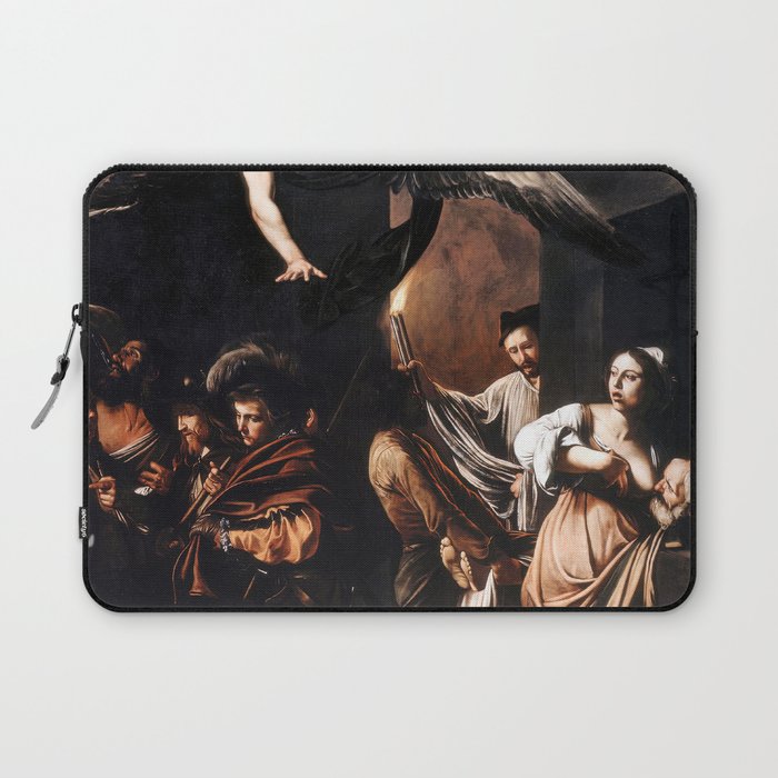 Caravaggio - The Seven Works of Mercy Laptop Sleeve