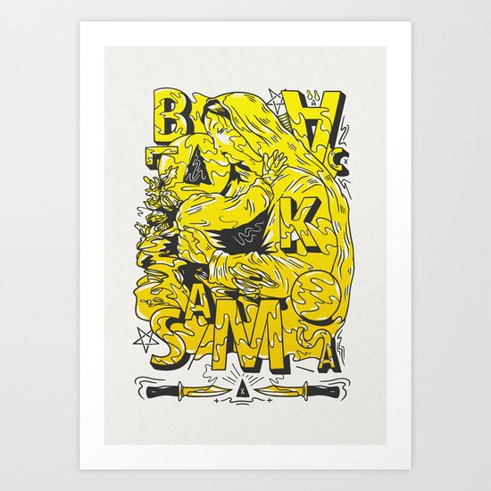 BS Nativity Art Print