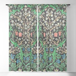 William Morris Jacobean Sheer Curtain