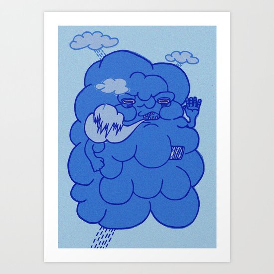 Bad Air Art Print