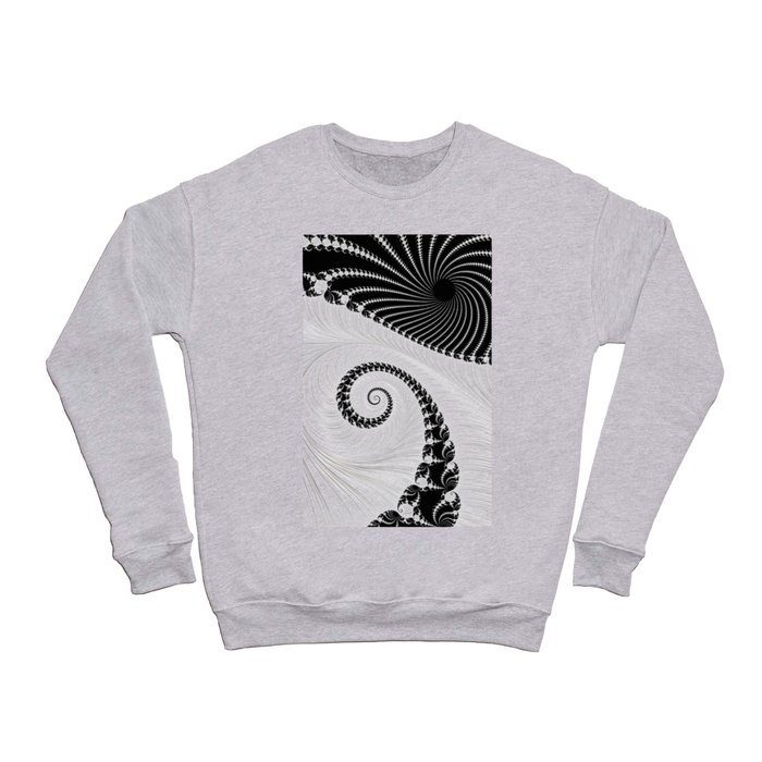 Geometric Fractal Landscape I Crewneck Sweatshirt