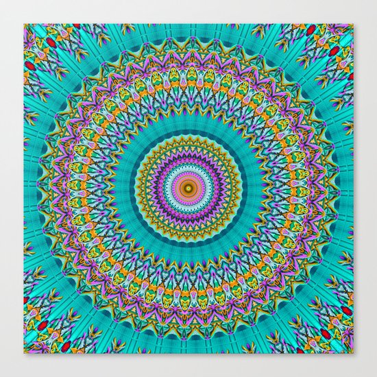 dreaming mandala Canvas Print
