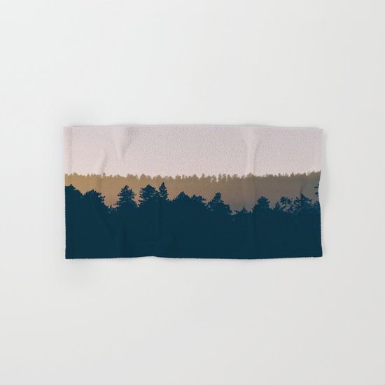 Woods Abstract Hand & Bath Towel