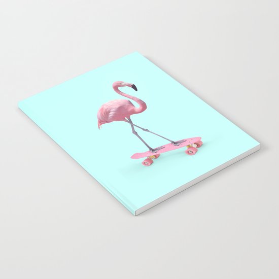 SKATE FLAMINGO Notebook