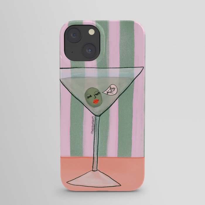 Flirty Martini iPhone Case