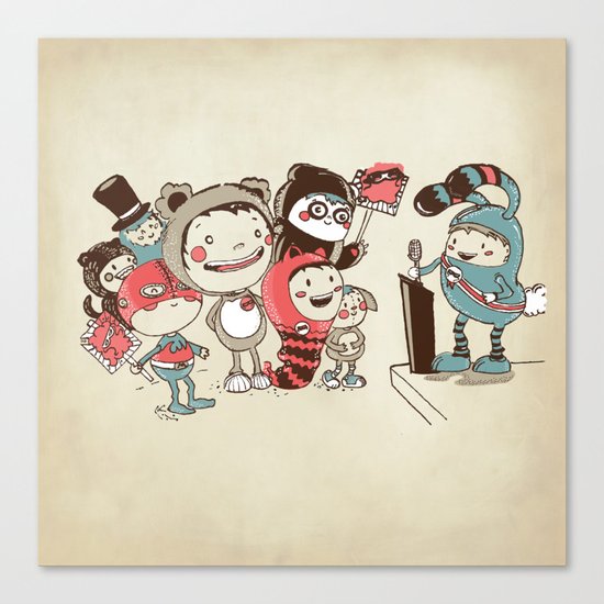 Costume Party Canvas Print