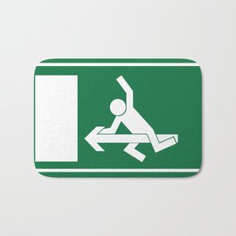 Ride On Exit Bath Mat | Funny, Digital, Graphicdesign, Vector 