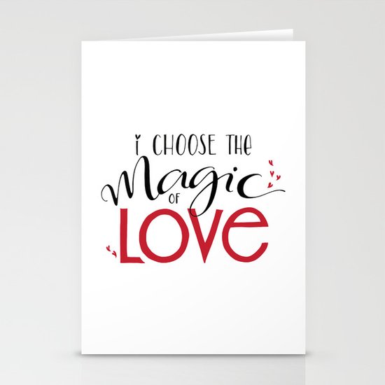 Magic of Love Stationery Cards