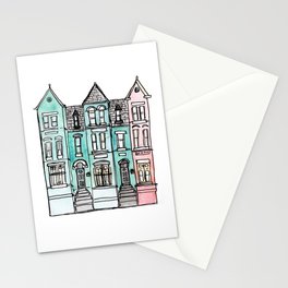 DC Row House No. 2 II U Street Stationery Cards