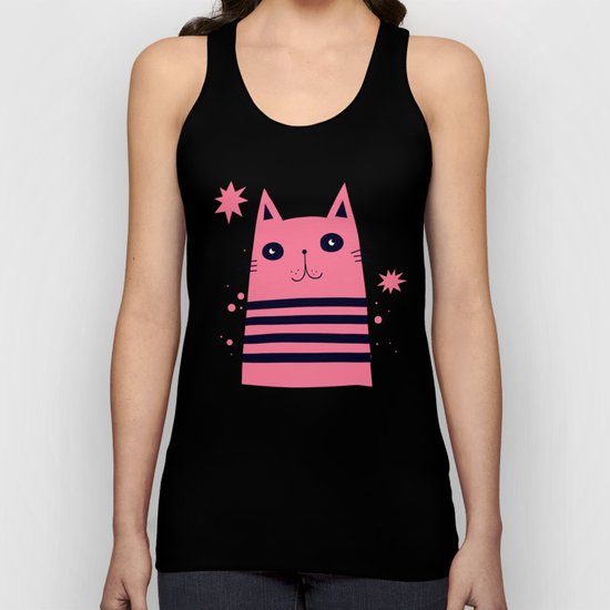 Dreaming Kitty Unisex Tank Top