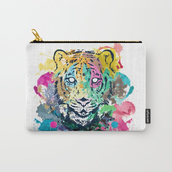 Tiger Splash Carry-All Pouch