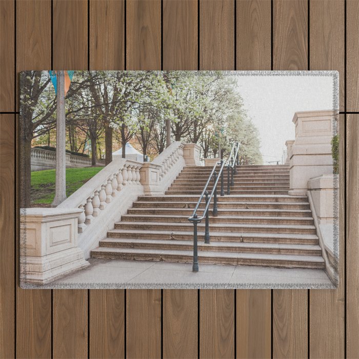 Park Days - Chicago Photography Outdoor Rug